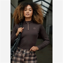 Montar MoEverline Rosegold langærmet bluse Outlet